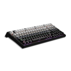 Bàn phím cơ Tri-Mode Mechanical Gaming Newmen GM328 Plus Blue Switch Gradient Gray
