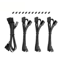 Bộ 3 Fan Case 3 in 1 Deepcool FL12 (Black)