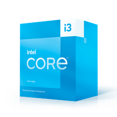 Bộ vi xử lý Intel Core i3 13100F / 3.4GHz Turbo 4.5GHz / 4 Nhân 8 Luồng / 12MB / LGA 1700
