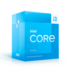 Bộ vi xử lý Intel Core i3 13100F / 3.4GHz Turbo 4.5GHz / 4 Nhân 8 Luồng / 12MB / LGA 1700