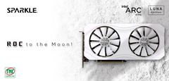 Card Màn Hình SPARKLE Intel Arc A770 ROC LUNA OC Edition 16GB GDDR6 (SA770RW-16GOC)