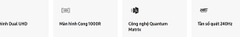 Màn Hình Gaming SAMSUNG Odyssey Neo G9 G95NC LS57CG952NEXXV (Cong - 57 inch - VA - DUHD - 240Hz - 1ms)