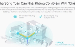 Hệ thống WiFi 6 Mesh Cho Gia Đình AX3000 TP-Link Deco X50 (3-pack)