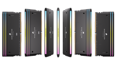 RAM Corsair Dominator Titanium Black 32GB (2x16GB) RGB 6000 DDR5 (CMP32GX5M2B6000C30)