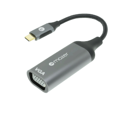 Bộ Chuyển Đổi Mazer ALU USB-C to VGA 1080P Adapter M-USBCAL351-GY