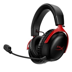Tai nghe Gaming Over-ear không dây HyperX Cloud III Wireless BLK/RED GAM HS (77Z46AA)