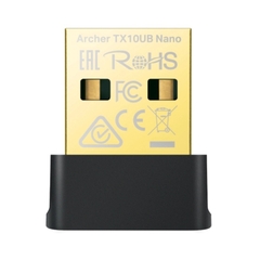 USB Wifi TP-Link Archer TX10UB Nano (887 Mbps/ Wifi 6/ 2.4/5 GHz/ Bluetooth 5.3)