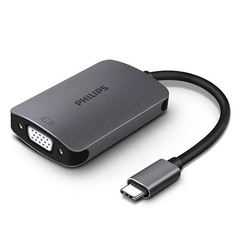 Bộ chia/Hub Type-C 3.1 -> HDMI + VGA Philips DLK5512C/94