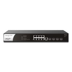 Switch PoE+ DrayTek VigorSwitch L2+ PQ2121x (12 port/ 2.5/10 Gbps/ 4 SFP+)