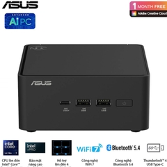 Máy bộ Asus Mini PC NUC 15 Pro Slim BNUC15CRLIP00000 (U300/ 3Y)