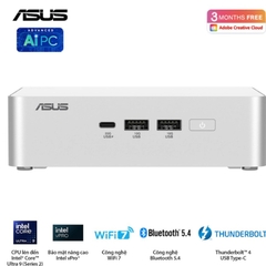 Máy bộ ASUS Mini PC NUC 15 Pro+ RNUC15CRSU500000I (Ultra 5 225H/ 3Y)