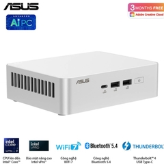 Máy bộ ASUS Mini PC NUC 15 Pro+ RNUC15CRSU500000I (Ultra 5 225H/ 3Y)