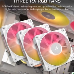 Tản nhiệt nước CPU 3 Fan Corsair iCUE LINK TITAN 360 RX RGB White CW-9061021-WW