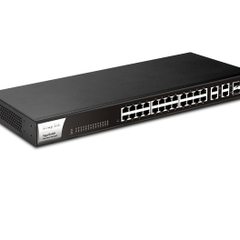 Switch Draytek Vigor G1282 (24 port/ 10/100/1000 Mbps/ SFP)