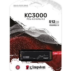 Ổ cứng SSD Kingston KC3000 512GB NVMe PCIe Gen 4.0 ( SKC3000S/512G )