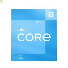 CPU Intel Core i3 12100F (Intel LGA1700 - 4 Core - 8 Thread - Base 3.3Ghz - Turbo 4.3Ghz - Cache 12MB - No iGPU)