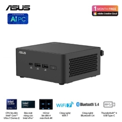 Máy bộ ASUS Mini PC NUC 15 Pro Tall RNUC15CRHC500000I-16G512 (Core 5 210H/ Ram 16GB/ SSD 512GB/ 3Y)