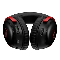 Tai nghe Gaming Over-ear không dây HyperX Cloud III Wireless BLK/RED GAM HS (77Z46AA)