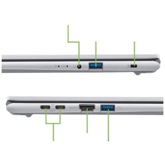 Laptop Acer Aspire Go 15 AI AG15 72P 54GY
