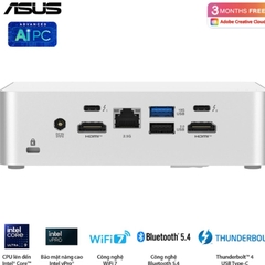 Máy bộ ASUS Mini PC NUC 15 Pro+ RNUC15CRSU500000I (Ultra 5 225H/ 3Y)