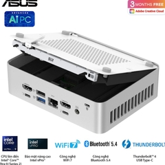 Máy bộ ASUS Mini PC NUC 15 Pro+ RNUC15CRSU500000I (Ultra 5 225H/ 3Y)