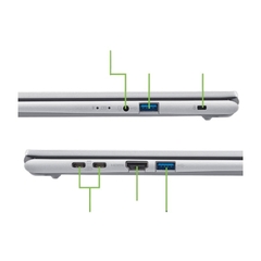 Laptop Acer Aspire Go 15 AI AG15 72P 54GY