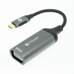 Bộ Chuyển Đổi Mazer ALU USB-C to VGA 1080P Adapter M-USBCAL351-GY
