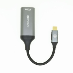 Bộ Chuyển Đổi Mazer ALU USB-C to VGA 1080P Adapter M-USBCAL351-GY