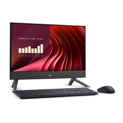 Máy bộ Dell AIO 24 EC24250 DR93T55 (i5-1334U/ Ram 8GB/ SSD 512GB/ 23.8 inch/ Windows 11 Home/ Office Home 2024/ 1Y/ Đen)