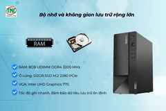 Máy bộ Lenovo ThinkCentre Neo 50t Gen 4 12JB001JVA (i7 13700/ Ram 8GB/ SSD 512GB/ 1Y)