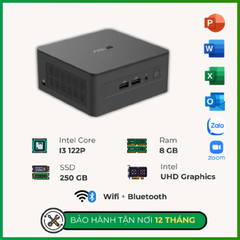 Máy bộ Progear Mini PC MPCI312R8S256 (I3 1220P/ Ram 8GB/ SSD 256GB)