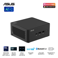 Máy bộ Asus Mini PC NUC 15 Pro Slim BNUC15CRLIP00000 (U300/ 3Y)