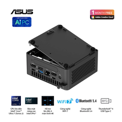 Máy bộ Asus Mini PC NUC 15 Pro Slim BNUC15CRLIP00000 (U300/ 3Y)