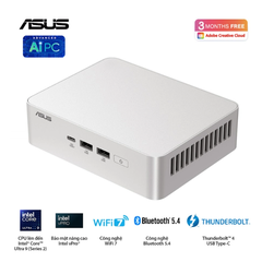 Máy bộ ASUS Mini PC NUC 15 Pro+ RNUC15CRSU500000I (Ultra 5 225H/ 3Y)