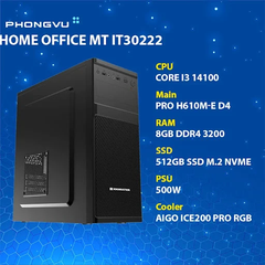 PC Progear Home Office MT IT30222 (Intel Core i3-14100/ 1 x 8GB/ 512GB SSD/ Free DOS)
