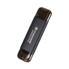 Ổ cứng SSD gắn ngoài Transcend ESD310 Type C Type A 128GB TS128GESD310C