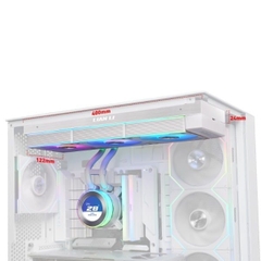 Tản nhiệt AIO Lian Li HydroShift LCD 360TL Wireless Fan White (G89.GHS2LCD36TW.00)