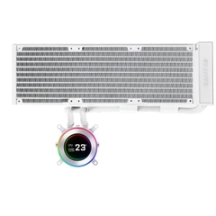 Tản nhiệt AIO Lian Li HydroShift LCD 360TL Wireless Fan White (G89.GHS2LCD36TW.00)