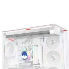 Tản nhiệt AIO Lian Li HydroShift LCD 360TL Wireless Fan White (G89.GHS2LCD36TW.00)