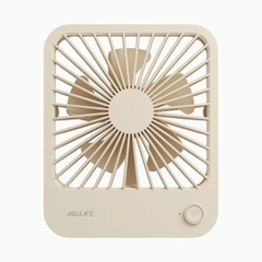 Quạt để bàn tích điện Jisulife FA26A 2000mAh Brown (J2101)