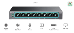 Switch PoE+ TP-Link LS108GP (8 port/ 10/100/1000 Mbps)