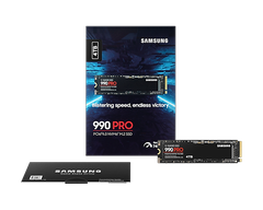 Ổ Cứng SSD Samsung 990 PRO 4TB M.2 PCIe Gen4 NVMe (MZ-V9P4T0BW)