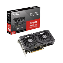 Card màn hình Asus Dual Radeon RX 7600 EVO OC Edition 8GB GDDR6