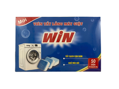 VIÊN TẨY LỒNG MÁY GIẶT WIN 750G (50 VIÊN)