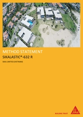 Thi công chống thấm sàn mái sử dụng sản phẩm Sikalastic -632 R