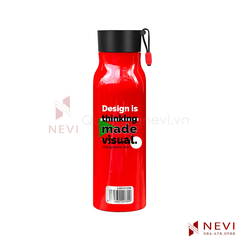 bình giữ nhiệt lock&lock Name Tumbler màu đỏ thiết kế đẹp, cung cấp bởi Quà tặng Nevi