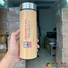 Bình Giữ Nhiệt Vỏ Tre