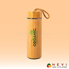 Bình Giữ Nhiệt Vỏ Tre 500ml