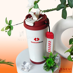cốc giữ nhiệt inox 316 có vòi uống nắp bật tiện lợi