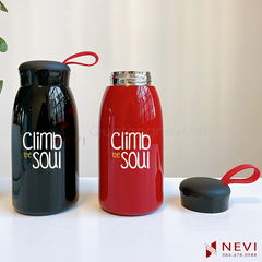 mẫu bình giữ nhiệt inox 304, được người dùng và doanh nghiệp ưa chuộng làm quà tặng, cung cấp bởi Quà tặng Nevi